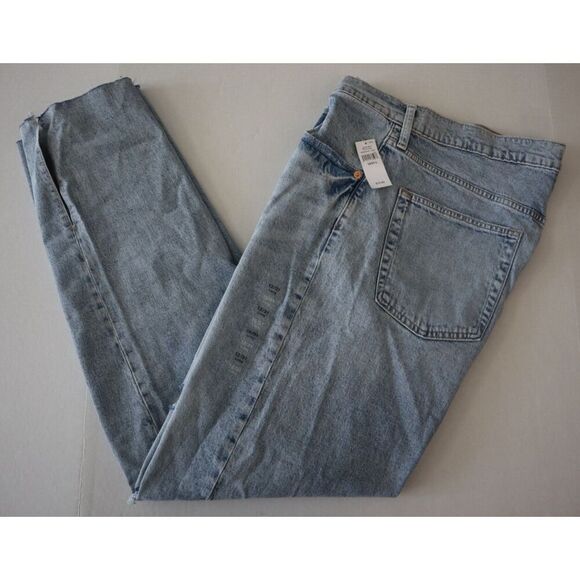 GAP Denim 593220 Women's Sz 12/31 L Light Wash '90s Mid-Rise Loose Fit Jeans - Picture 10 of 10